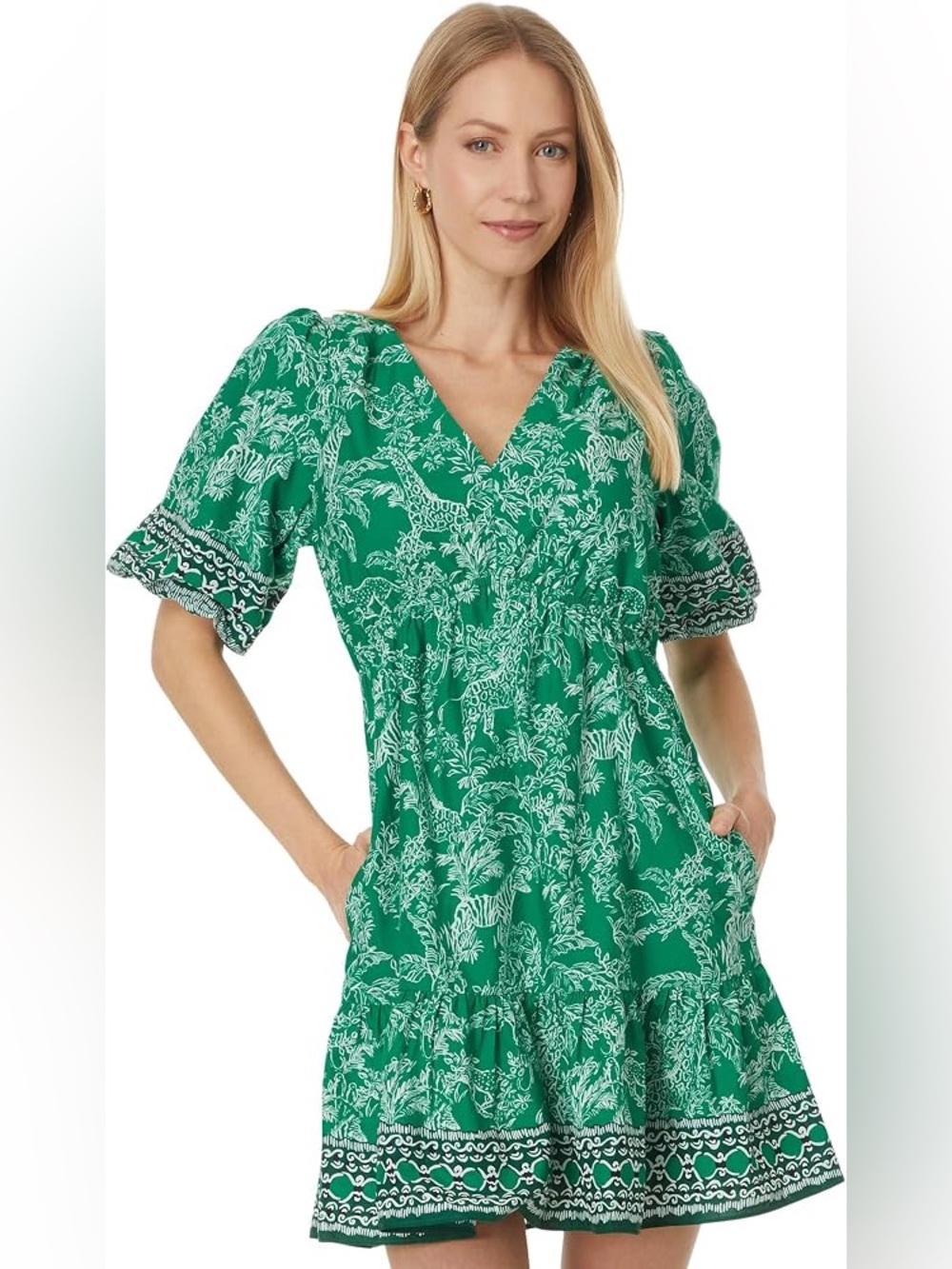 Lilly Pulitzer Kentlee Dress in Safari Print
